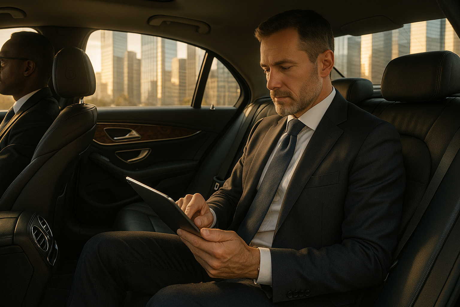 Maximize Your Productivity - Professional private driver service